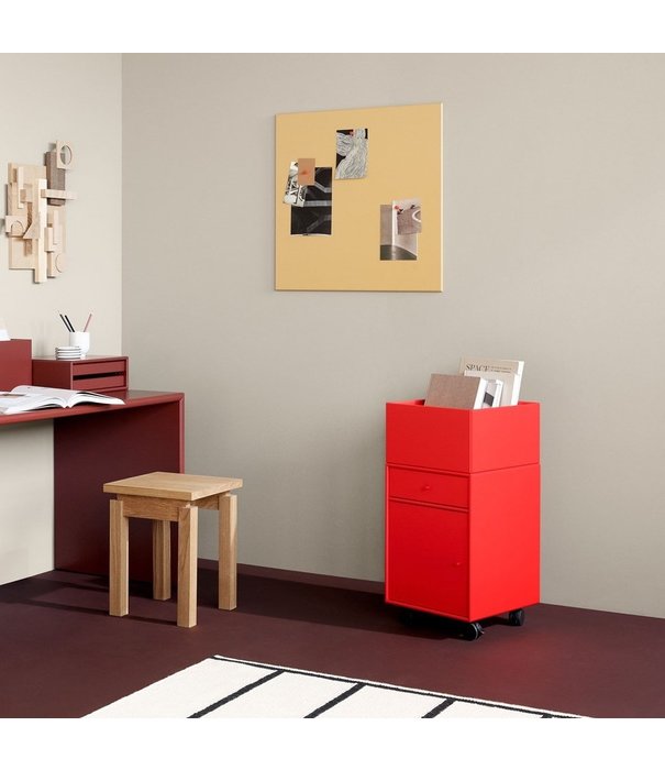 Montana Furniture  Montana Selection Runner storage module with casters