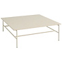 Hay - Rebar salontafel Beige, alabaster marmer 100 x 104 cm