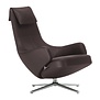 Vitra - Repos lounge stoel leder