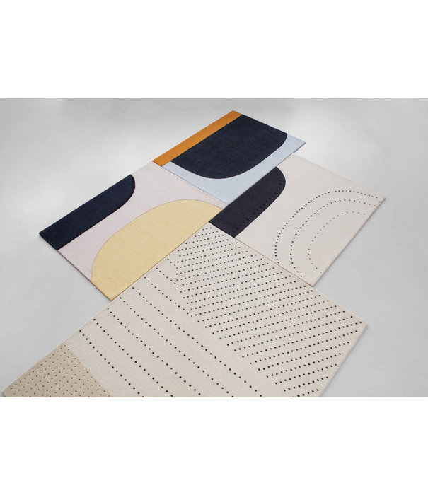 Fritz Hansen Fritz Hansen - Ochre wool rug 103 x 130