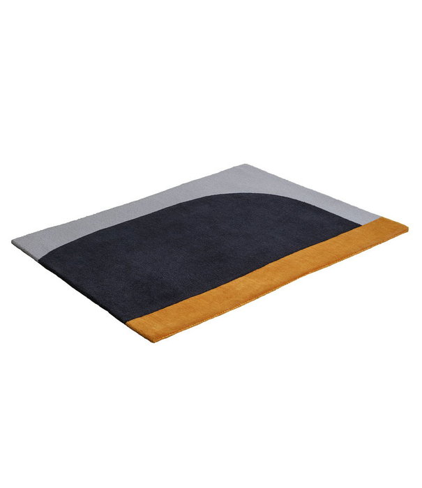 Fritz Hansen Ochre wool rug 103 x 130