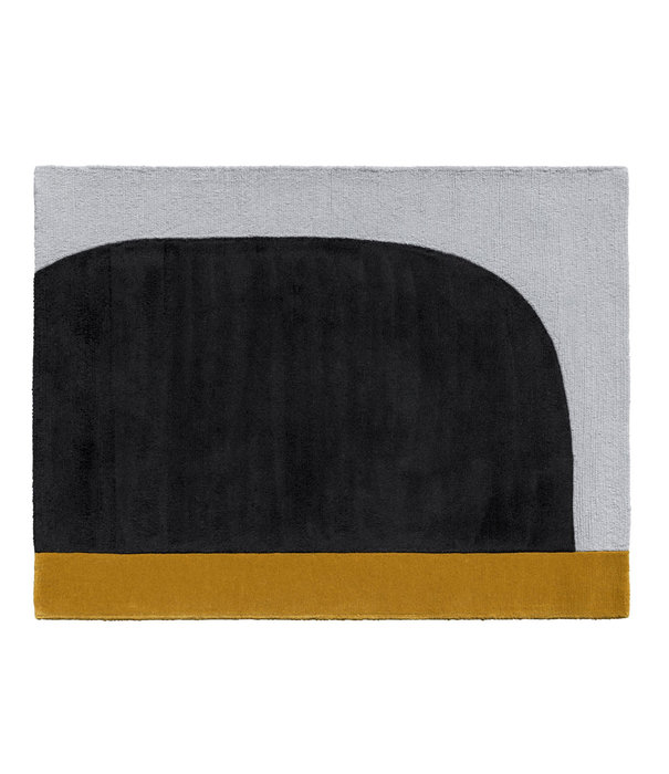 Fritz Hansen Ochre wool rug 103 x 130