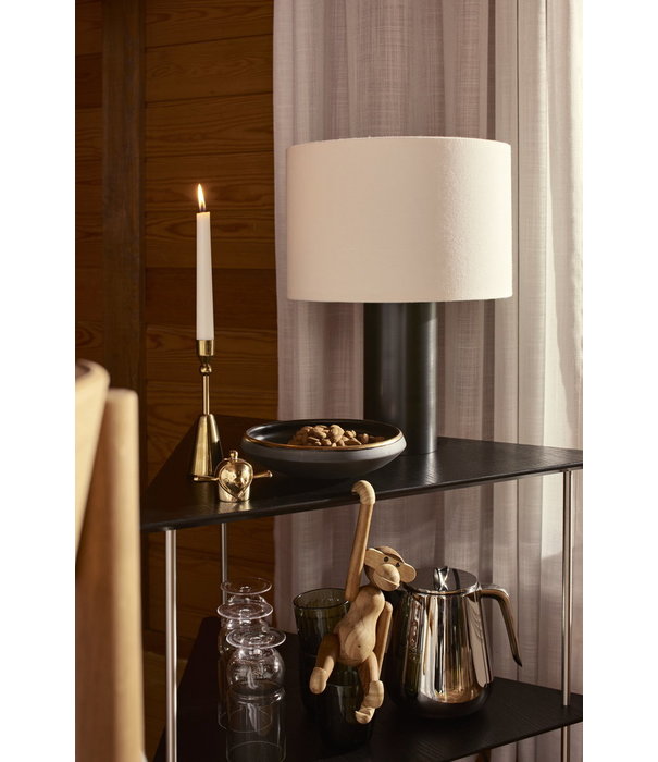 Fritz Hansen Fritz Hansen - AJ Trolley zwart essen, RVS basis