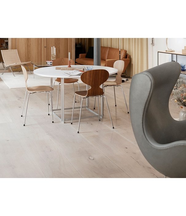 Fritz Hansen Fritz Hansen - PK54 Dining Table,  white composite Ø130