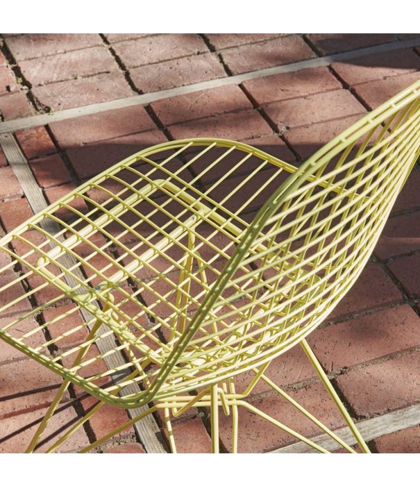 Vitra  Vitra - Wire Chair LKR lounge stoel Citron