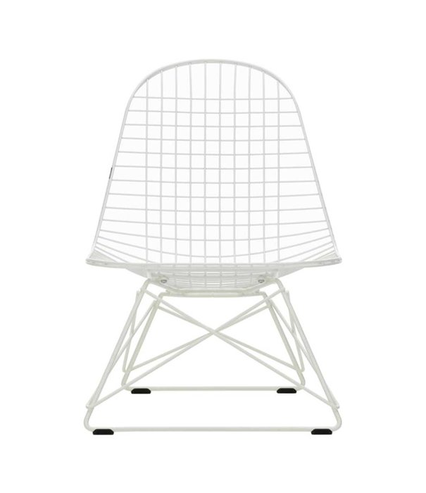 Vitra  Vitra Eames Wire Chair LKR lounge stoel wit