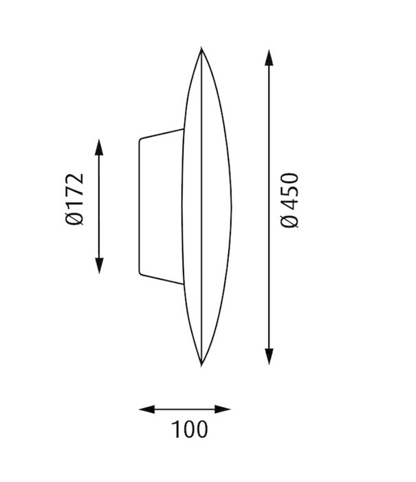 Louis Poulsen  Louis Poulsen - AJ Eklipta Outdoor Wall Lamp