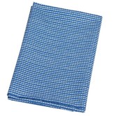 Artek - Rivi canvas cotton fabric / 150 x 300 cm, blue - white