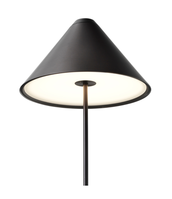 New Works  New Works -Brolly portable lamp, black steel