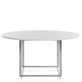 Fritz Hansen - PK54 Dining Table,  white composite Ø130