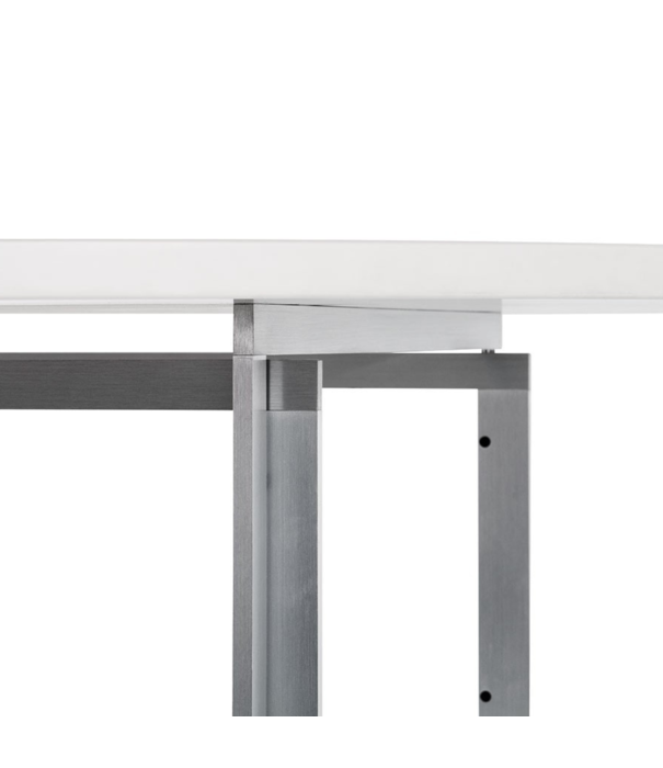 Fritz Hansen Fritz Hansen - PK54 Dining Table,  white composite Ø130