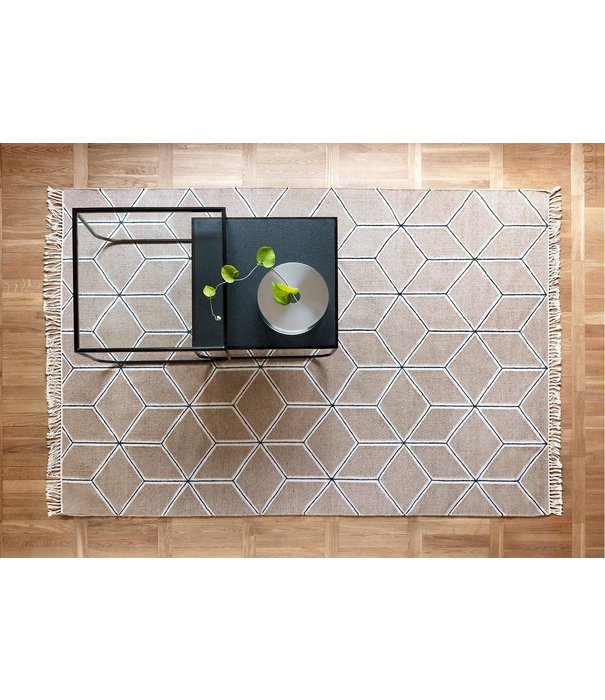 Asplund  Asplund Star Dhurrie Rug natural grey