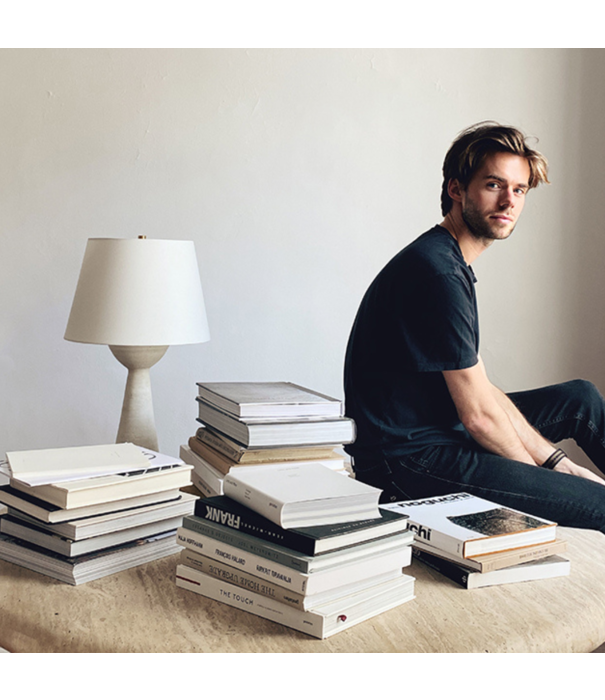 Audo Audo Copenhagen Converge boekensteun, lava steen