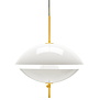 Fritz Hansen - Clam pendant white opal Ø44