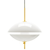 Fritz Hansen - Clam hanglamp large wit opaal Ø55