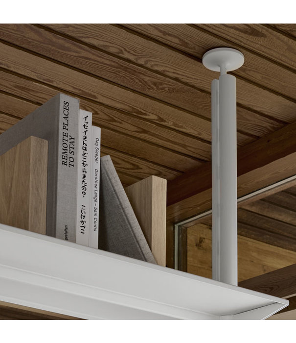 String  Furniture Pira G2 F C B white, floor/ceiling mounted