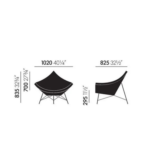 Vitra  Vitra - Coconut chair / 1955