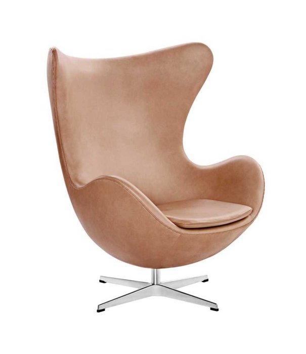 Fritz Hansen Fritz Hansen - Egg Chair / Leer