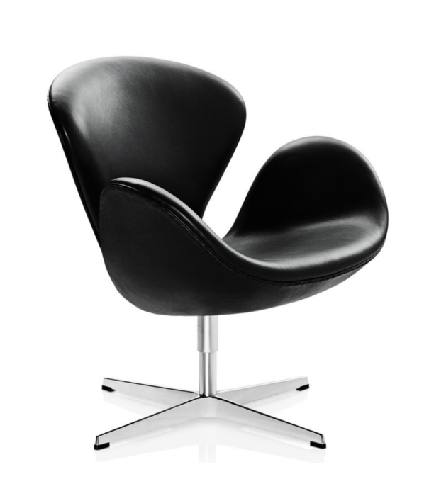 Fritz Hansen Fritz Hansen Swan Chair, Grace leather