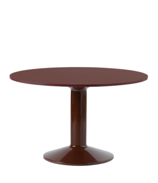 Muuto - Midst table red lino Ø120