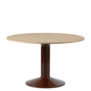 Muuto - Midst tafel geolied eiken, glossy rood voet