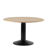 Muuto - Midst table oiled oak, glossy black base