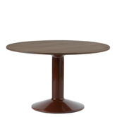 Muuto - Midst tafel geolied eiken, basis glossy grijs