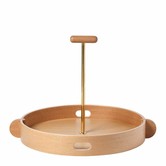 Fritz Hansen - JH Tray Oregon Pine, brass