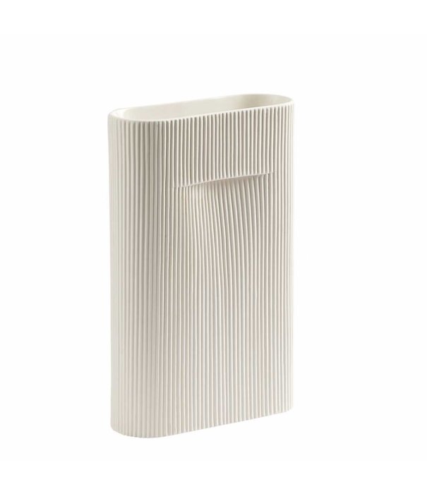 Muuto  Muuto - Ridge vase, off white