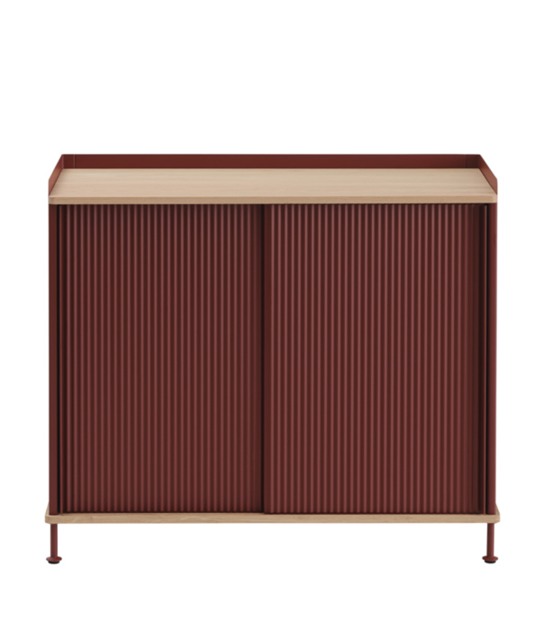 Muuto  Muuto - Enfold sideboard oak - deep red