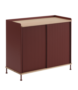 Muuto - Enfold sideboard oak - deep red