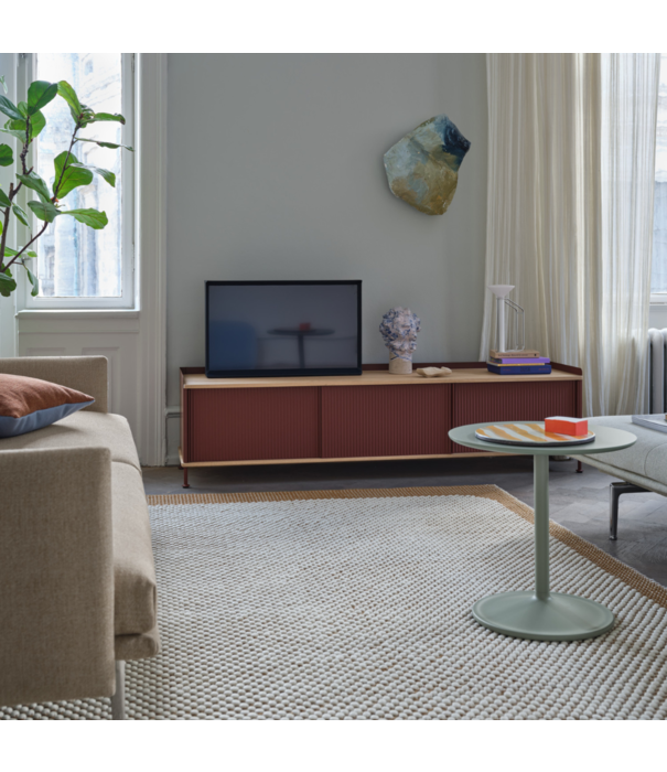 Muuto  Muuto - Enfold sideboard oak - deep red L124