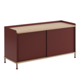 Muuto - Enfold sideboard oak - deep red