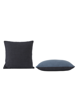 Muuto - Mingle cushion, midnight blue 45 x 45