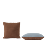 Muuto - Mingle kussen copper brown, light blue 45 x 45