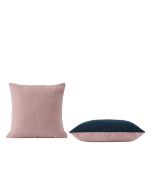 Muuto - Mingle Kussen rose, petroleum 45 x 45