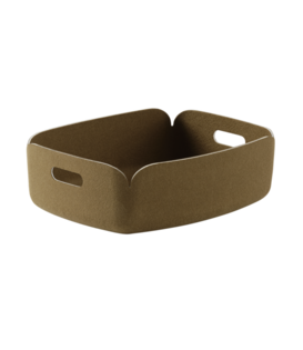 Muuto - Restore Tray brown green