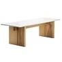 Normann Copenhagen - Solid coffee table white marble, ash