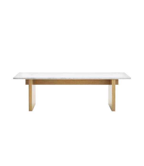 Normann Copenhagen  Normann Copenhagen - Solid coffee table white marble, ash