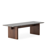 Normann Copenhagen - Solid coffee table coffee, dark ash