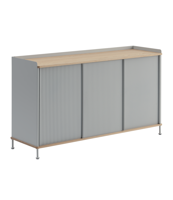 Muuto  Muuto - Enfold dressoir eiken - grijs L148