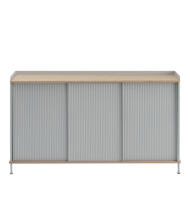 Muuto  Muuto - Enfold dressoir eiken - grijs L148