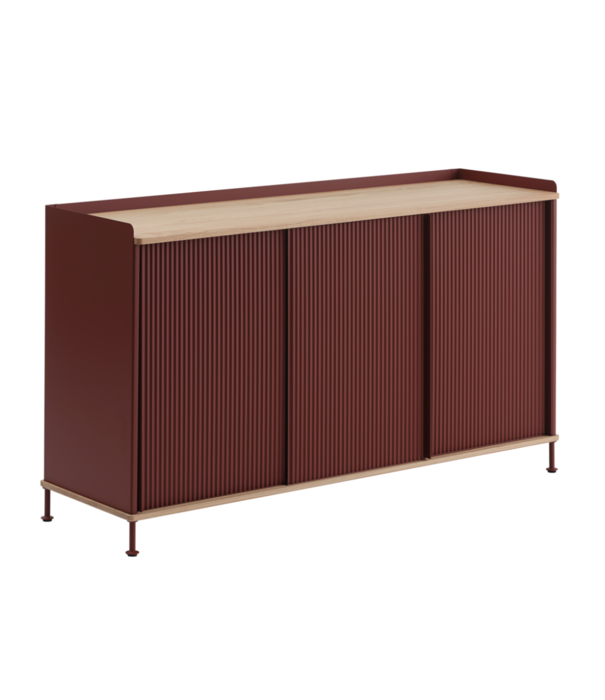 Muuto  Muuto - Enfold dressoir eiken - grijs L148