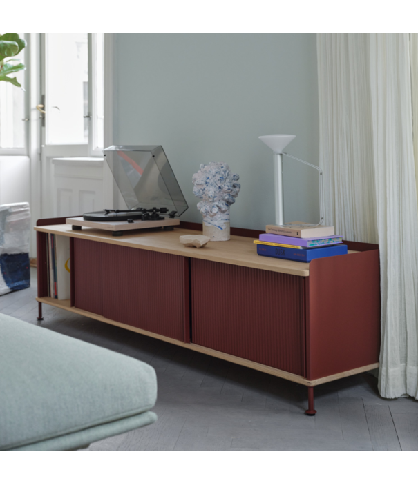 Muuto  Muuto - Enfold dressoir eiken - grijs L148