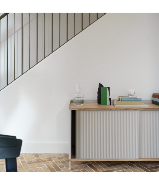 Muuto  Muuto - Enfold dressoir eiken - grijs L148