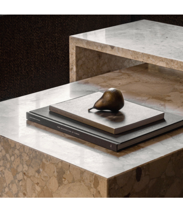 Audo Audo - Plinth Bridge coffee table marble