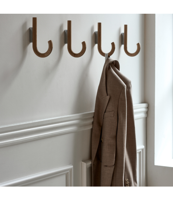 Gejst Hook Wandhaak walnoot 19cm