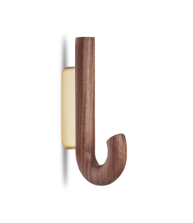 Gejst:Hook wall hook walnut