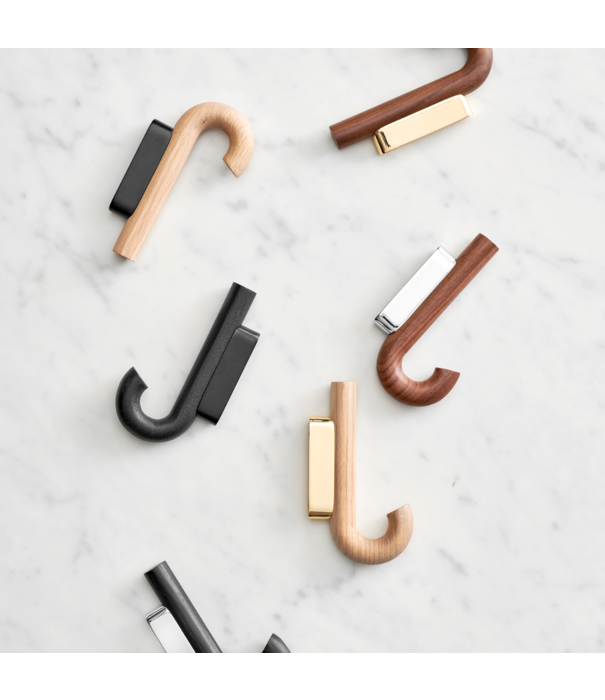 Gejst Gejst:Hook wall hook, walnut