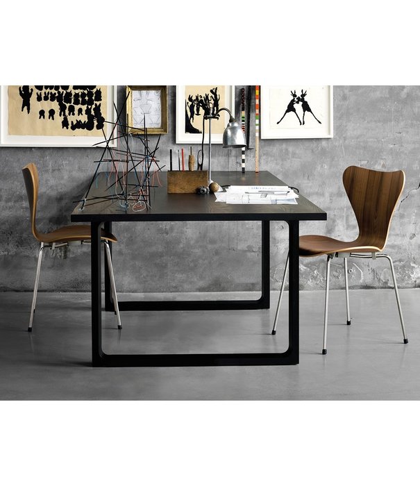 Fritz Hansen Fritz Hansen Series 7 Vlinderstoel hout, chrome poten